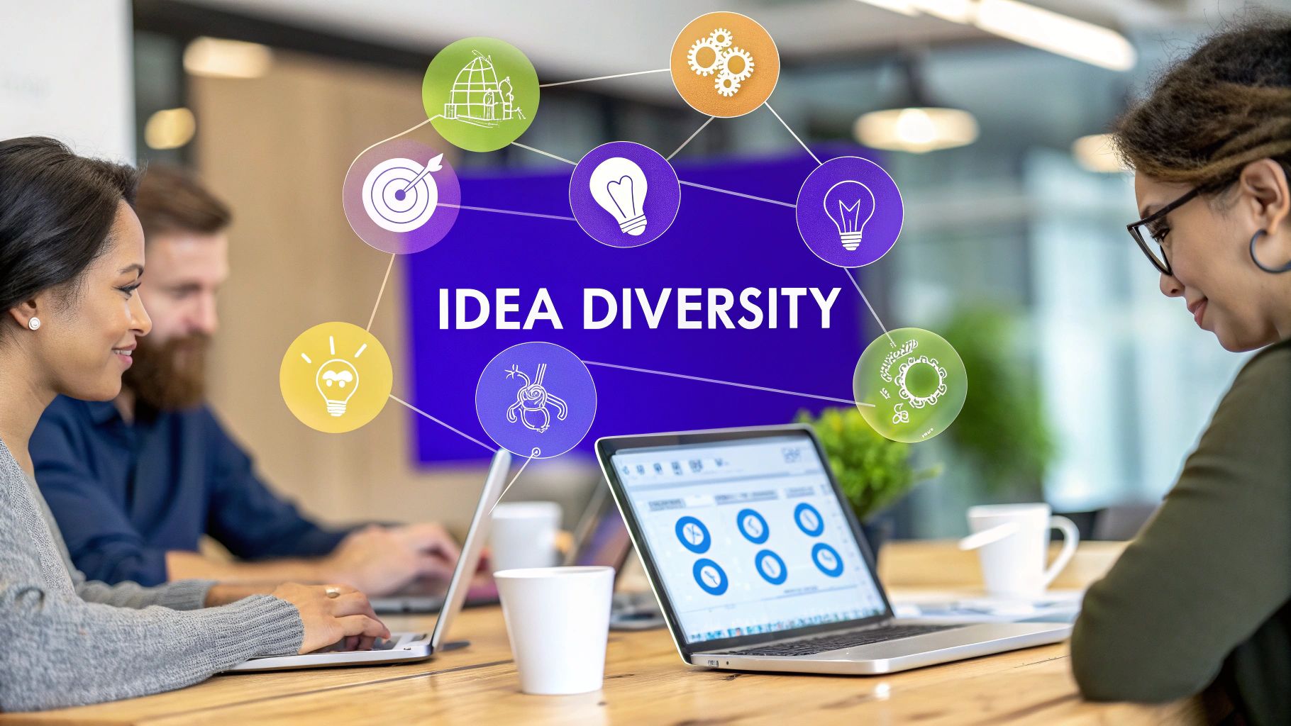 Unlocking Innovation with Diversity of Ideas