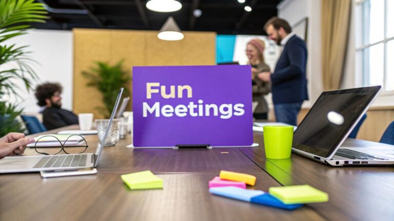 10 Fun Activities for Work Meetings in 2026 - Remote Sparks