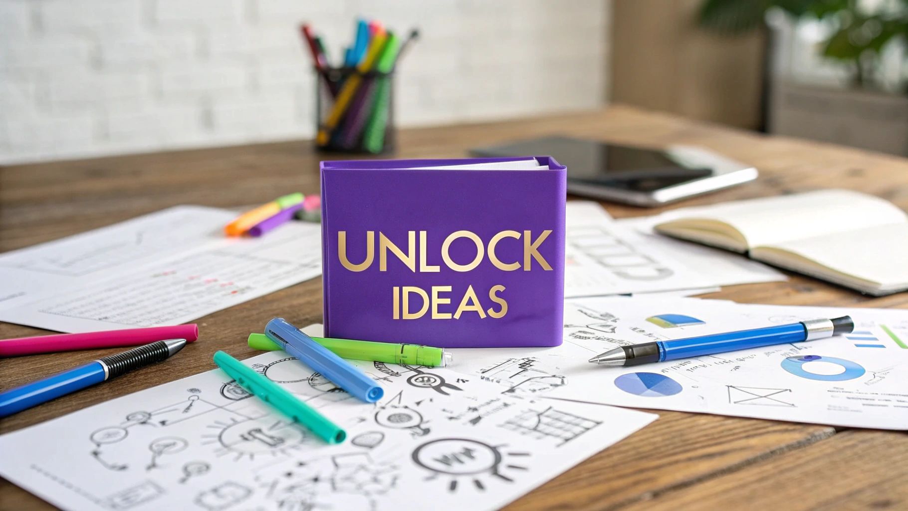 Unlocking Ideas with a Creativity Mind Map