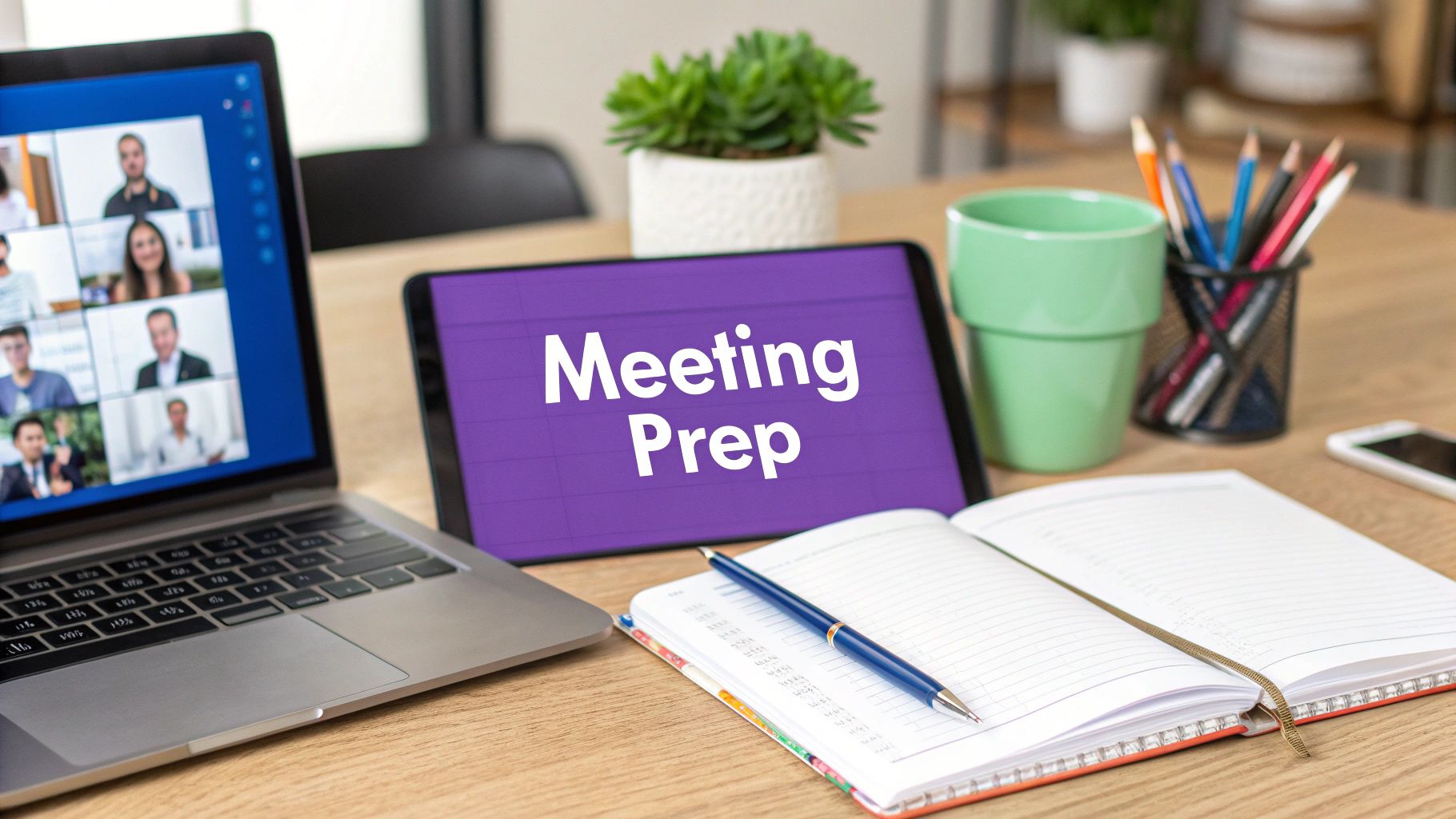 A Guide to Preparing for a Meeting That Actually Works