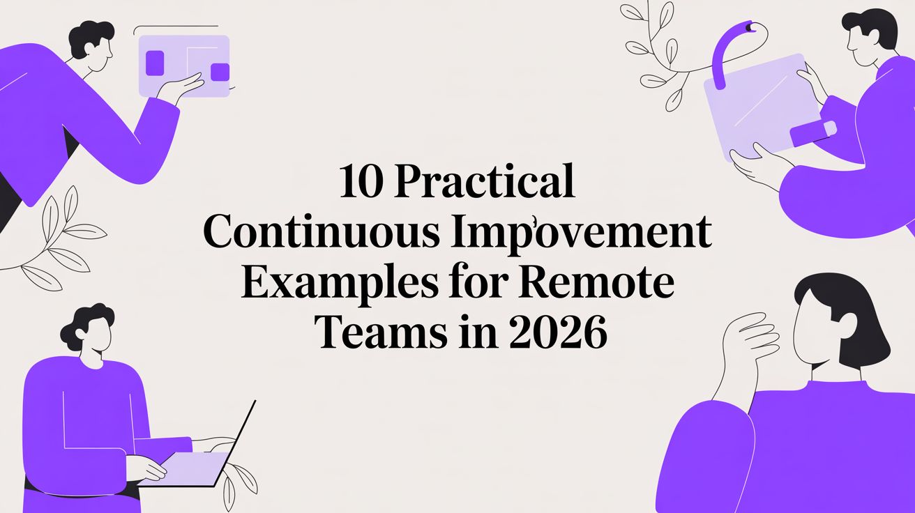 10 Practical Continuous Improvement Examples for Remote Teams in 2026