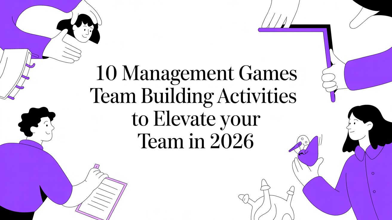 10 Management Games Team Building Activities to Elevate Your Team in 2026