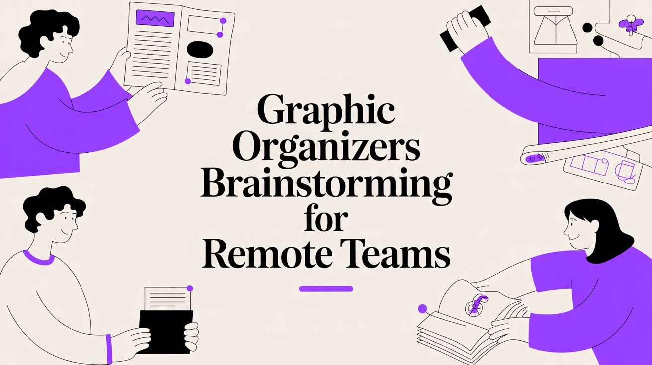 Graphic Organizers Brainstorming for Remote Teams