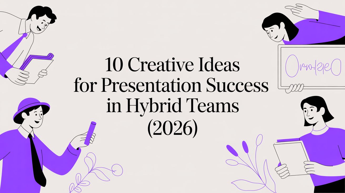 10 Creative Ideas for Presentation Success in Hybrid Teams (2026)