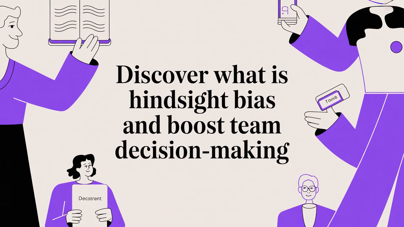 Discover what is hindsight bias and boost team decision-making