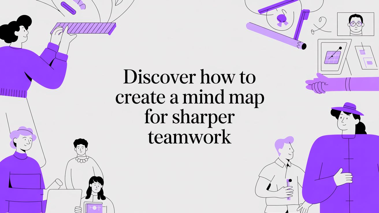 Discover how to create a mind map for sharper teamwork