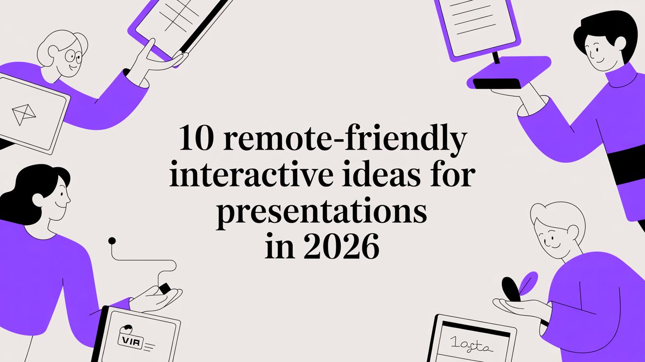 10 Remote-Friendly Interactive Ideas for Presentations in 2026