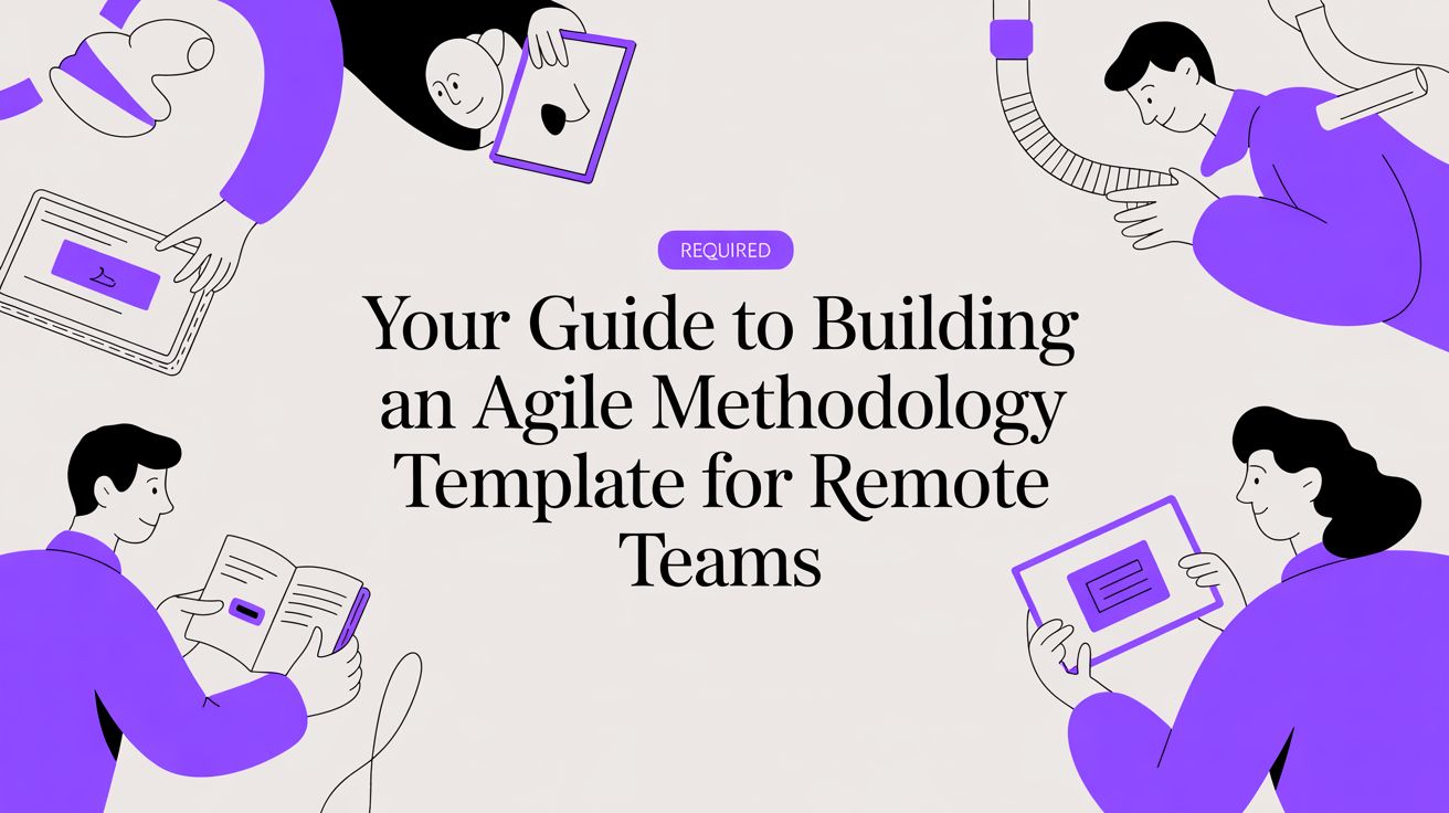 Your Guide to Building an Agile Methodology Template for Remote Teams
