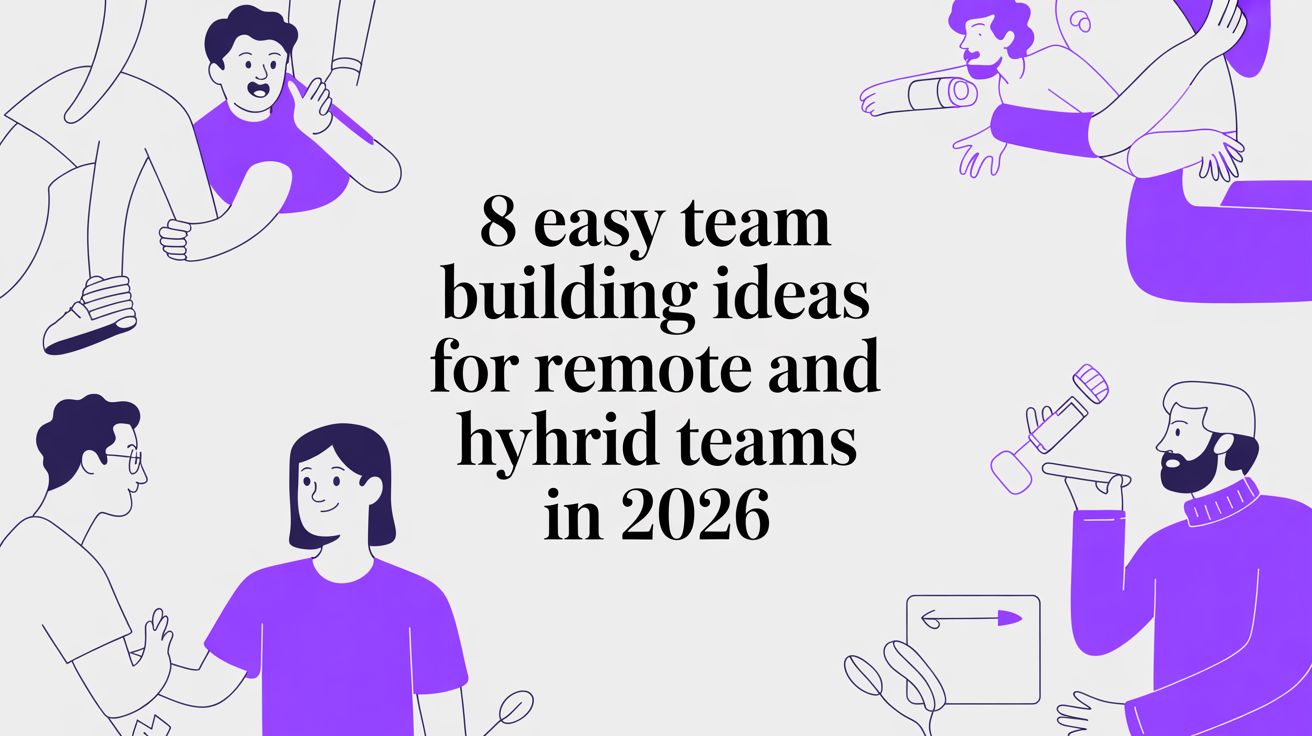 8 Easy Team Building Ideas for Remote and Hybrid Teams in 2026