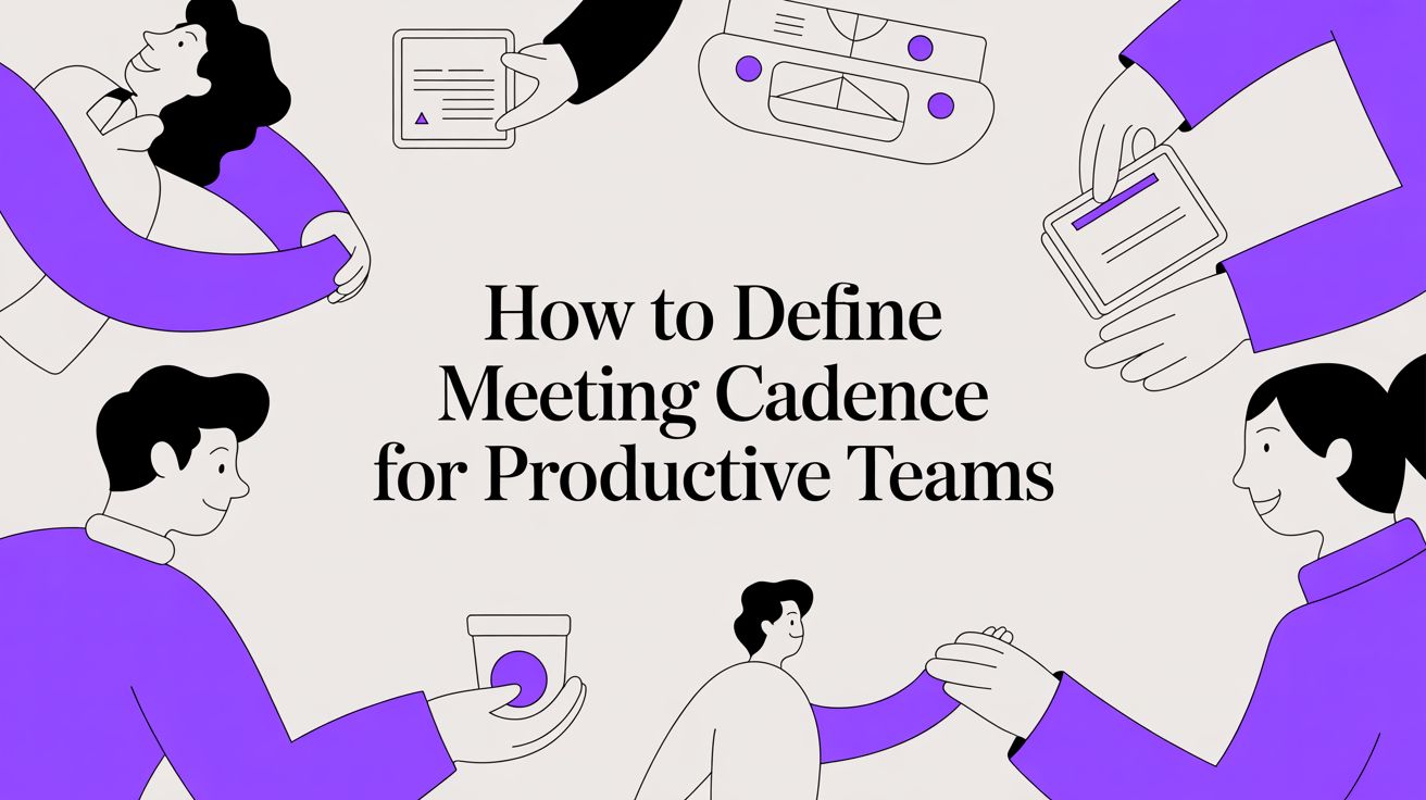 How to Define Meeting Cadence for Productive Teams