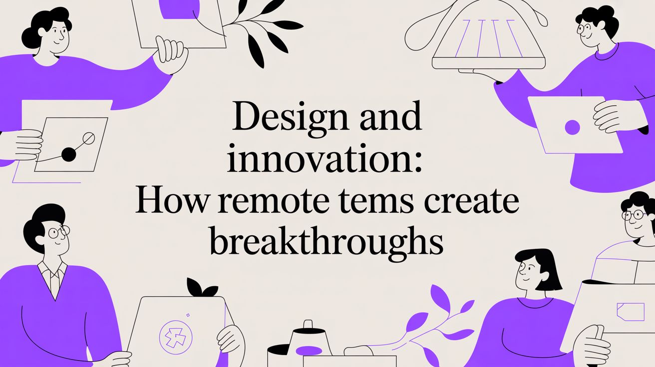 Design and Innovation: How Remote Teams Create Breakthroughs