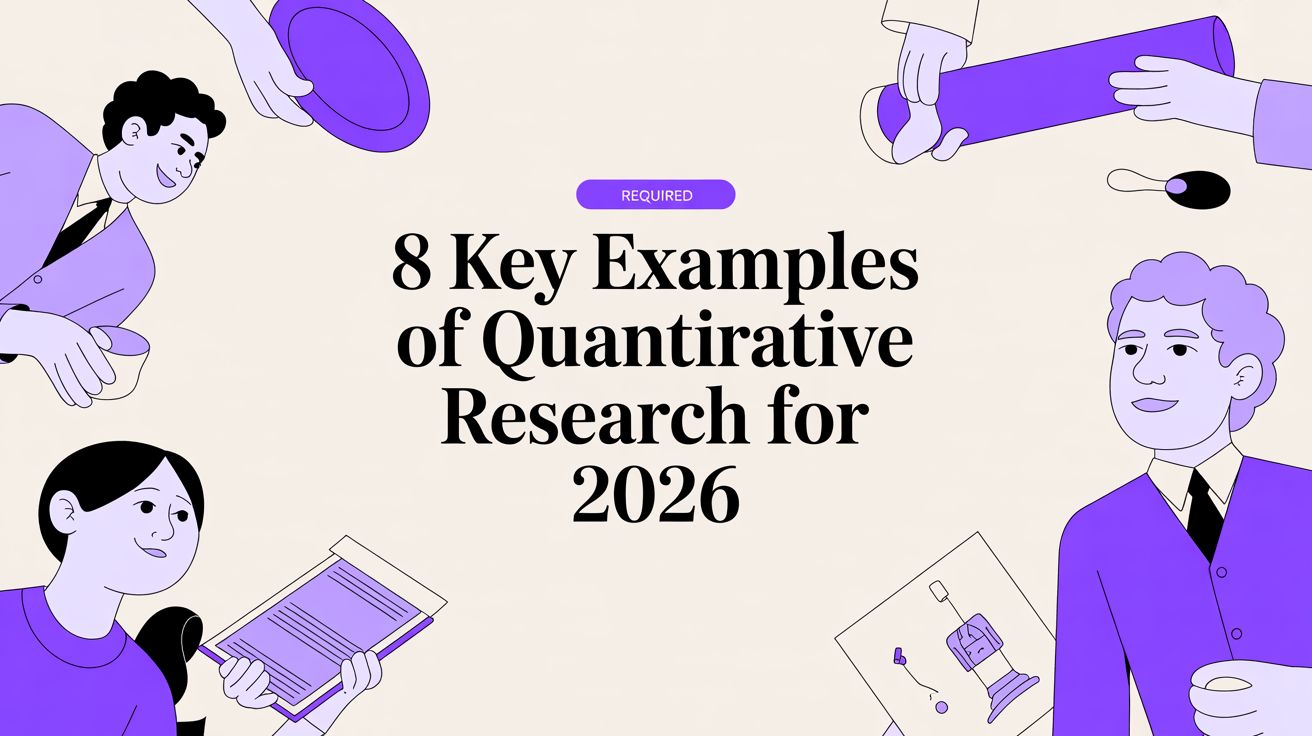 8 Key Examples of Quantitative Research for 2026