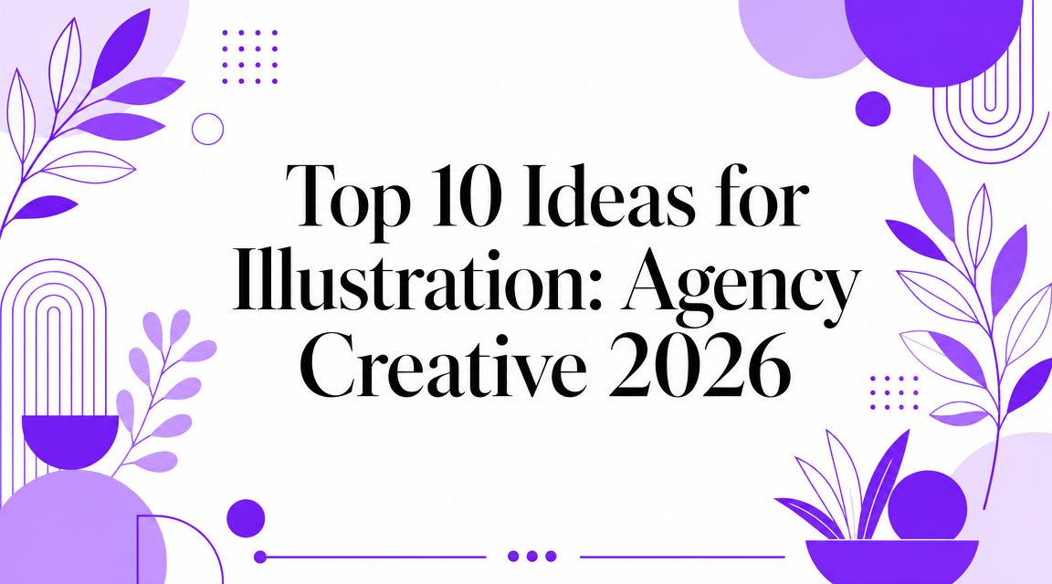 Top 10 Ideas for Illustration: Agency Creative 2026