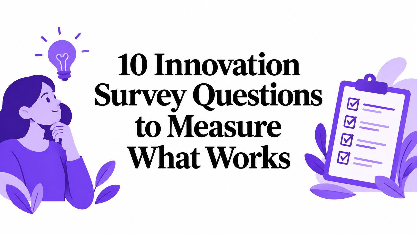 10 Innovation Survey Questions to Measure What Works