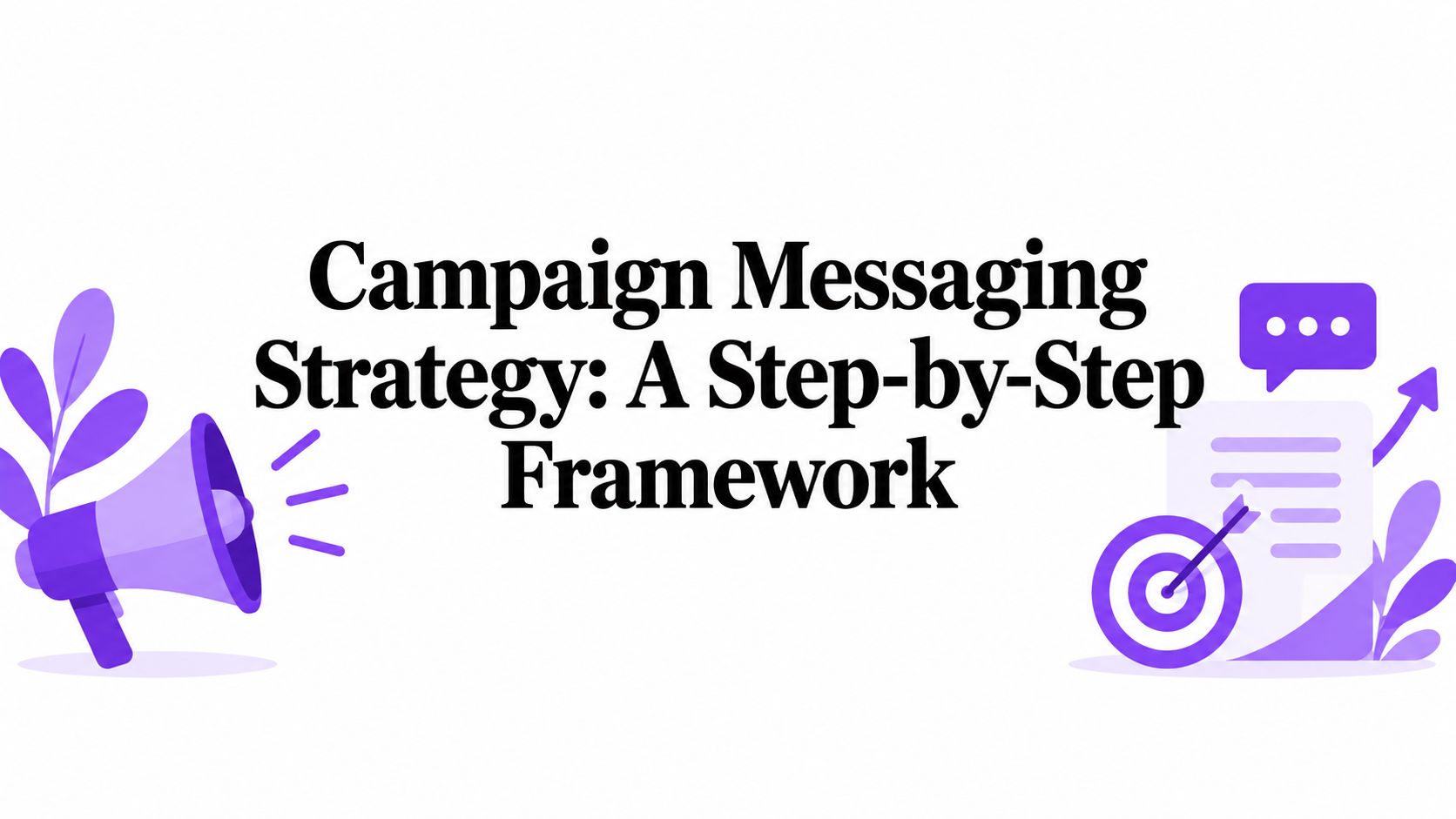 Campaign Messaging Strategy: A Step-by-Step Framework